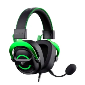 Headset Gamer Havit Gamenote H2002E Preto/Verde
