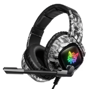 Fone de Ouvido Headset Gamer Onikuma K19 Camuflado Preto